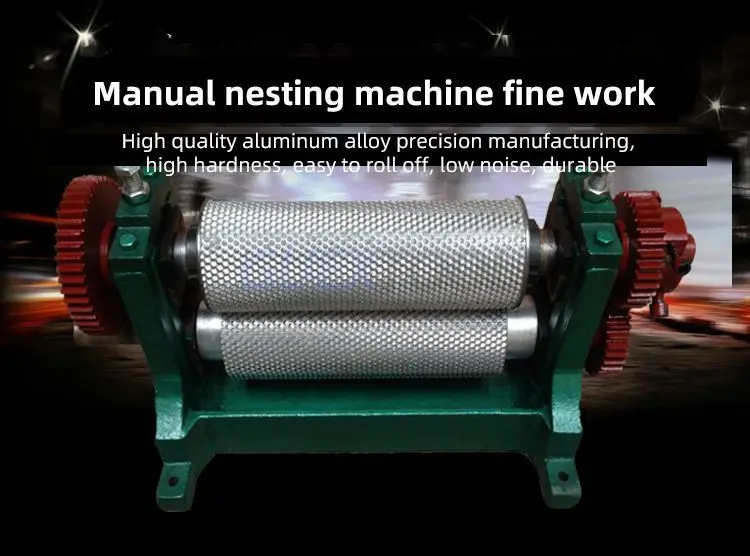 آلة قاعدة عش سبائك الألومنيوم المنتج آلة قاعدة شمع العسل الأوتوماتيكية التقويم الأسطواني #5