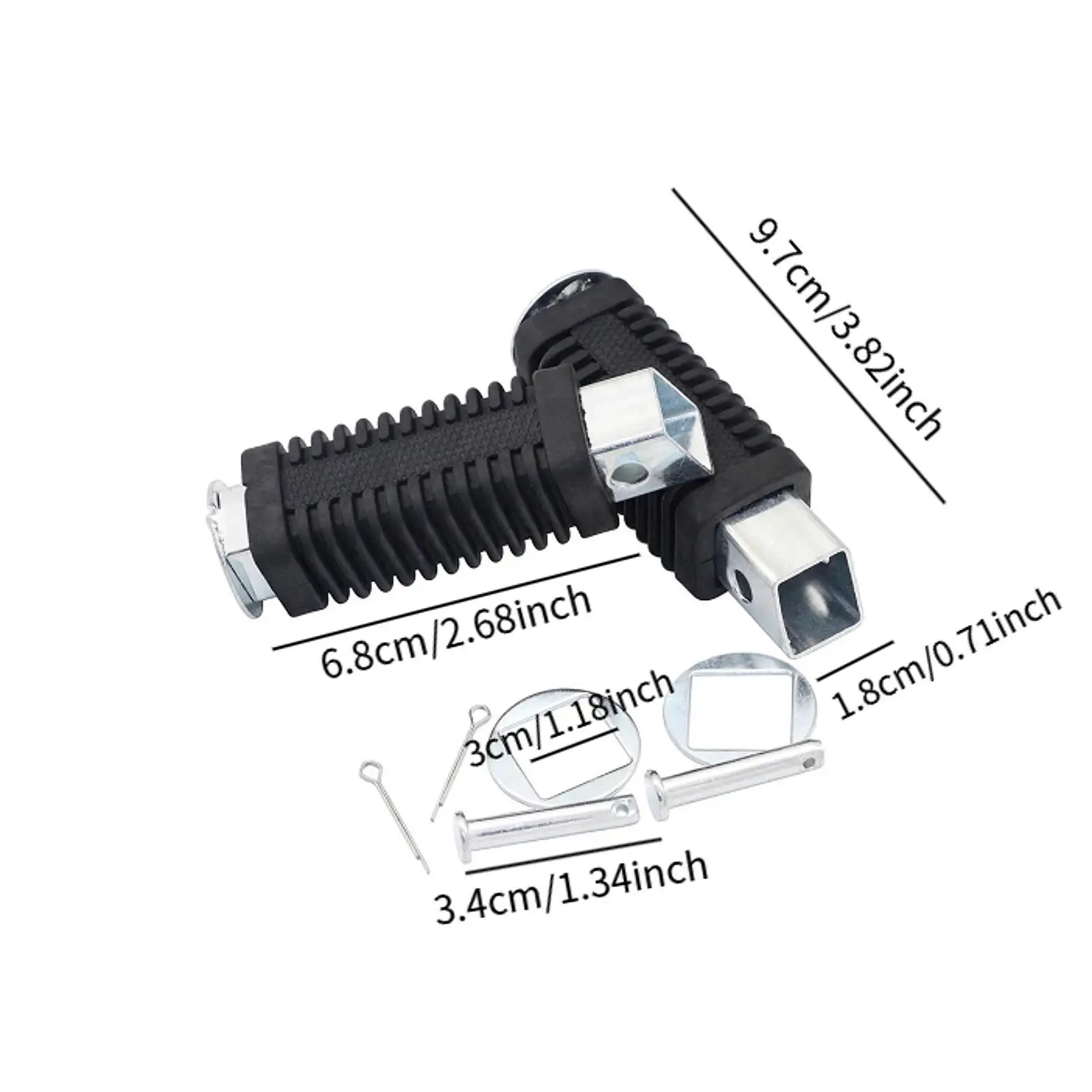 Mini Bike Foot Pegs Foot Pedal for 49cc Sturdy Stable Metal Easy Installation Motocycle Accessories Replacement Footrest