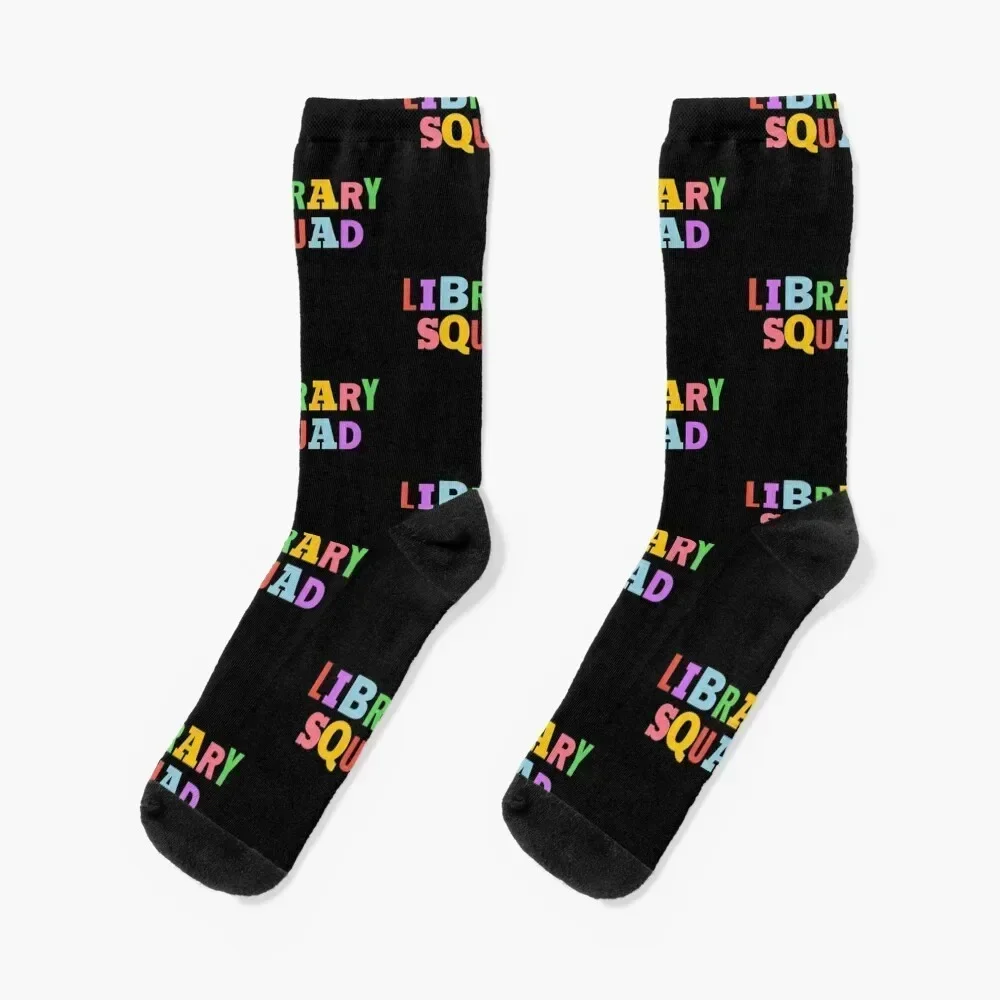

Library Squad Socks valentine gift ideas Stockings compression winter thermal Ladies Socks Men's