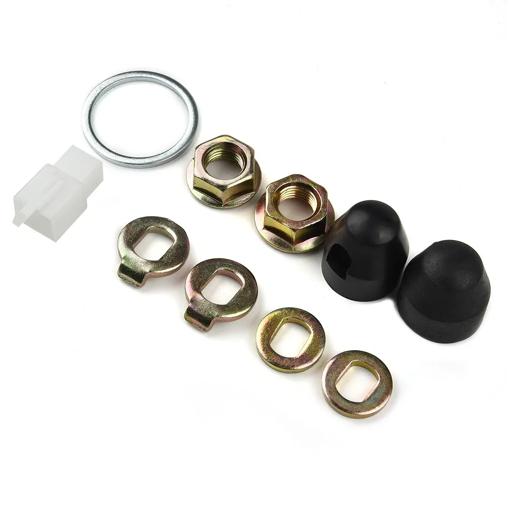 Nut Cover E-bike Nut /lock Washer/Spacer Cover Nut /Lock Axle Lock Washer /Spacer /Nut Cover E-Bike EBIKES Motor Durable