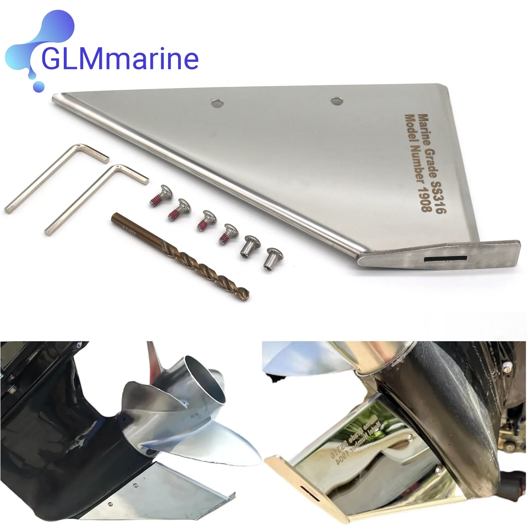 Fits Mercruiser 27011 Skeg Guard Protector Pre-Alpha MC-1 MR 1973-1984 Stern Drive Replacement 35-SS600 Boat Engine Parts