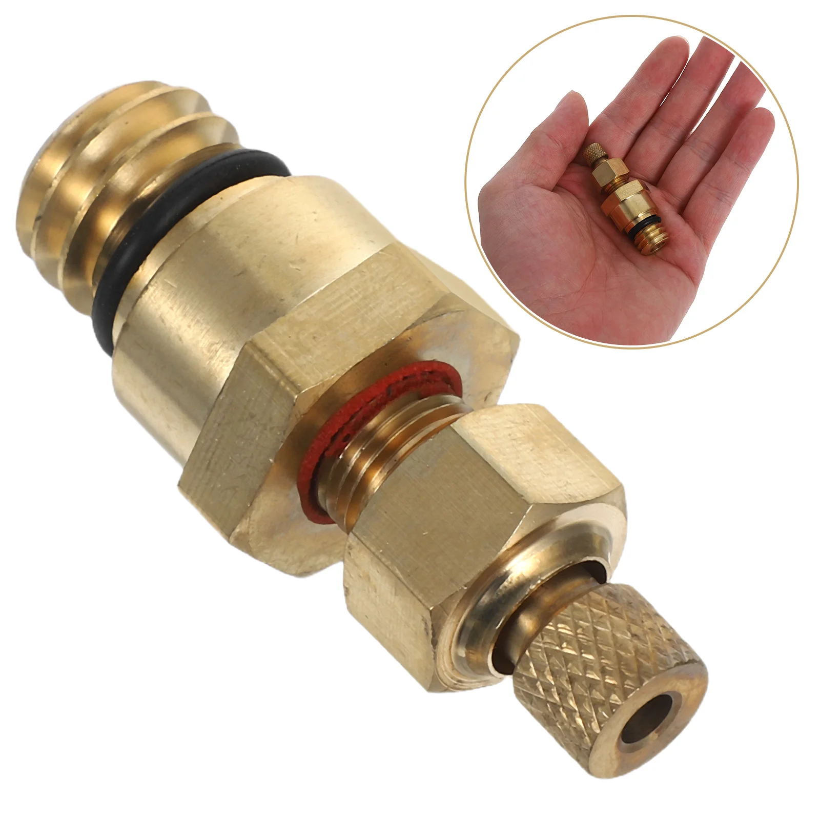 

Diesel Engine Test Connector Automotive Finish Adapter Car Fuel Pressure Adapters Fitting Plug Valve