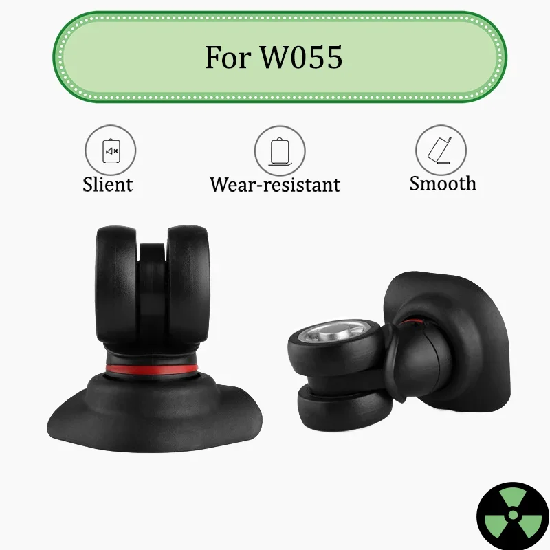 

For W055 Model Replacement Loose Wheel Fittings Durable Luggage Castors - Heavy-Duty Smooth Rolling 5-Minute Easy Installation