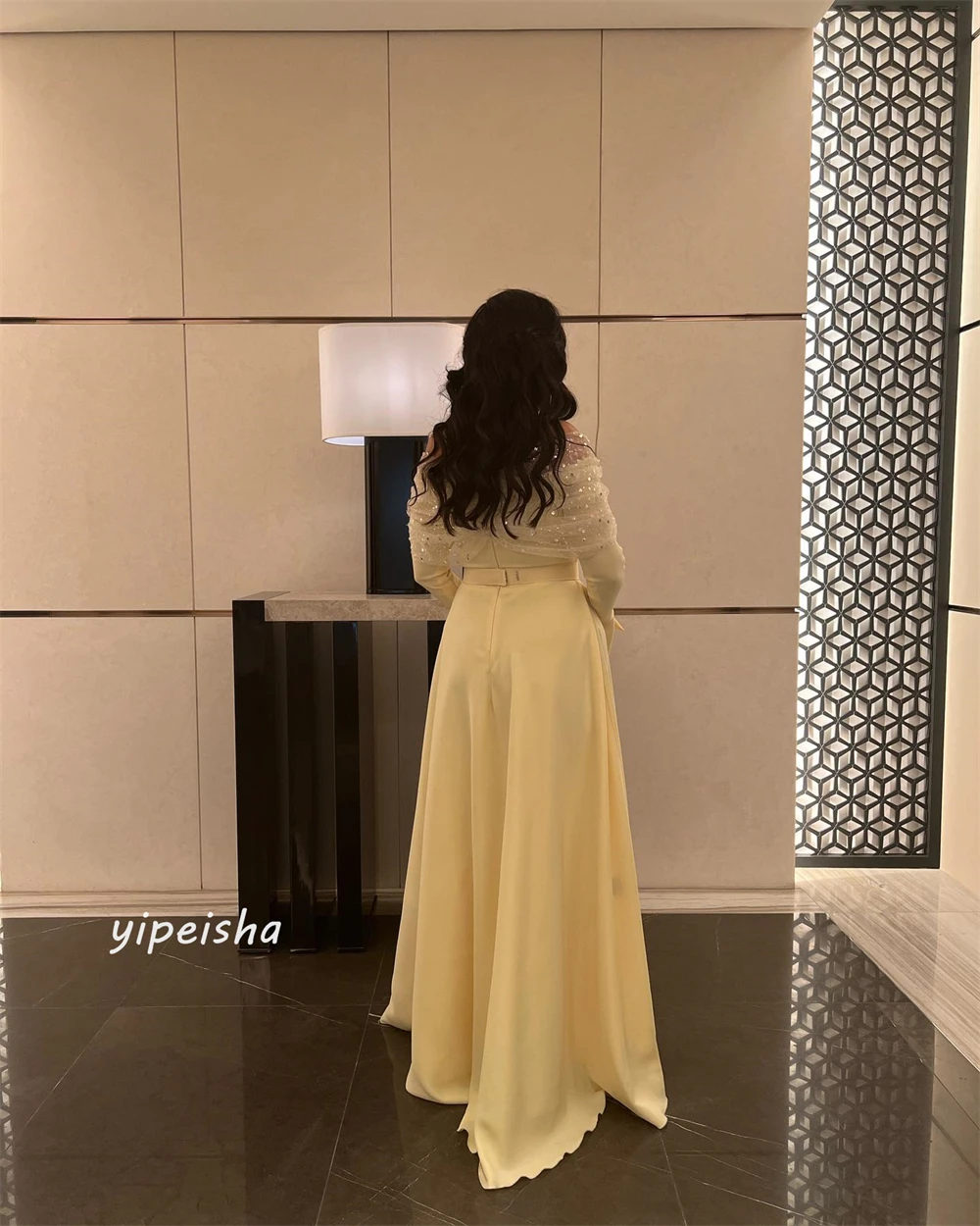 Customized Evening Sexy Casual Chiffon Sequined Draped Pleat Evening A-line Halter Bespoke Occasion Gown Long Dresses