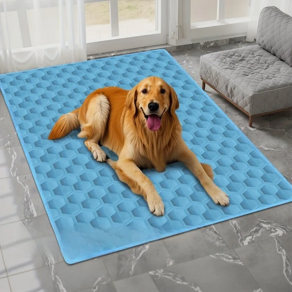 Cooling Pad for Dogs Cats and Other For Pets to Maintain Comfortable Body Temperature on Hot Days in Homes Vehicles and Outdoors