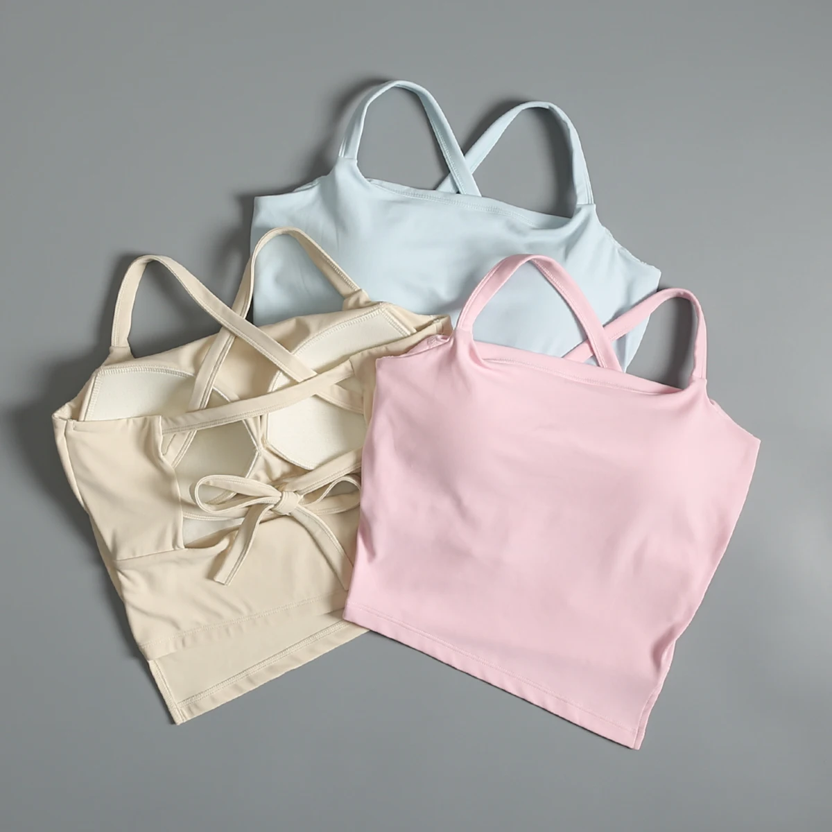 

Pilates sports underwear for women wearing external training shock-proof beauty back cross sports vest yoga suit fitness bra