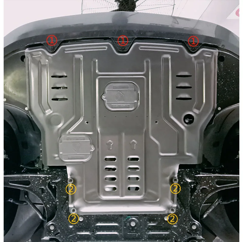Engine Chassis Guard Cover Protector For  ‌Wuling Victory‌ 2020-2023 Manganese Steel Plastic Accessories Protector Fender - view 4