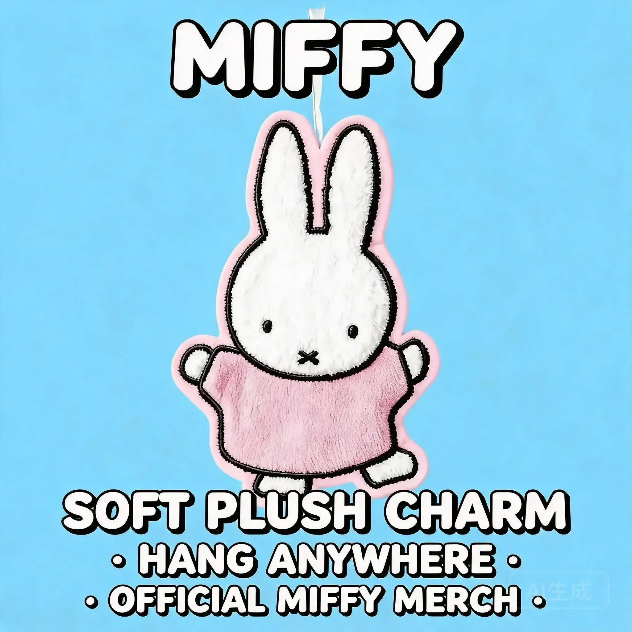 Kawaii Cute Miffy Rabbit Karin Thick Coral Super Absorbent Hanging Kitchen Towel Hand Wiping Cartoon Design Soft Bathroom Towel view 4