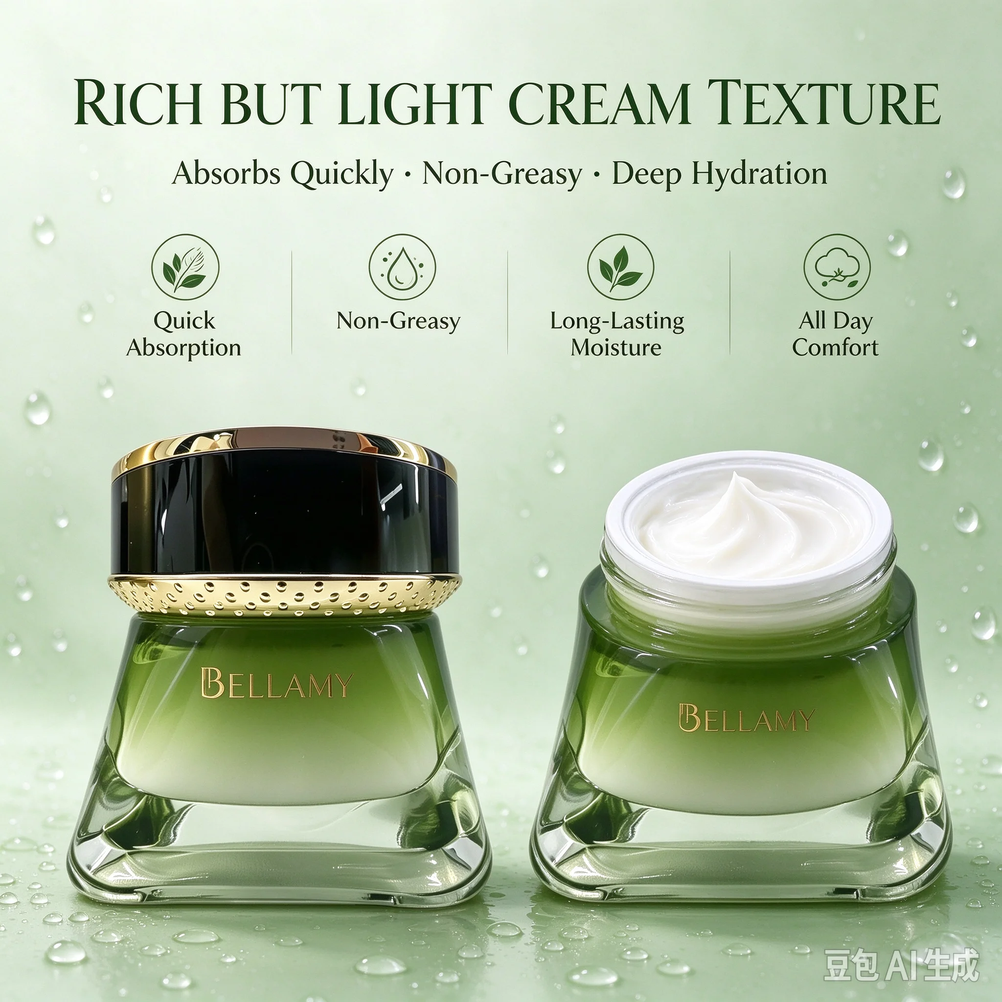 BELLAMY Ceramide Cream for Face 50g Barrier Repair Anti-Redness Long-lasting Hydration Moisturizer for Sensitive Skin