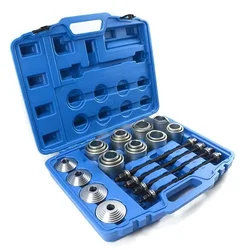 28Pcs /set Automotive Universal Rubber Sleeve Replacement Tool Rear Axle Lower Arm Bushing Disassembly Tool