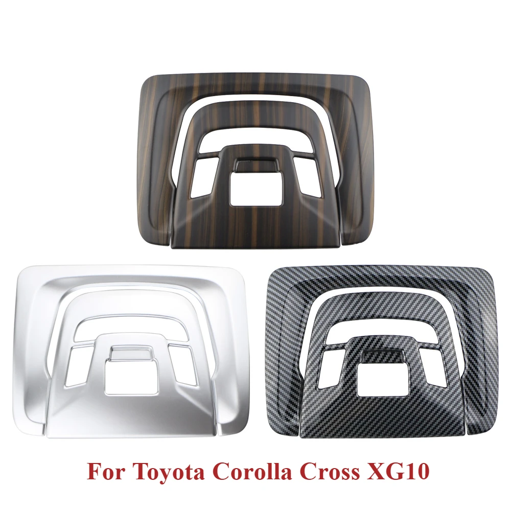 

Car Front Rear Reading Light Frame Roof Lamp Cover Sticker for Toyota Corolla Cross XG10 2021 2022 2023 2024 Hybrid Car Acc.