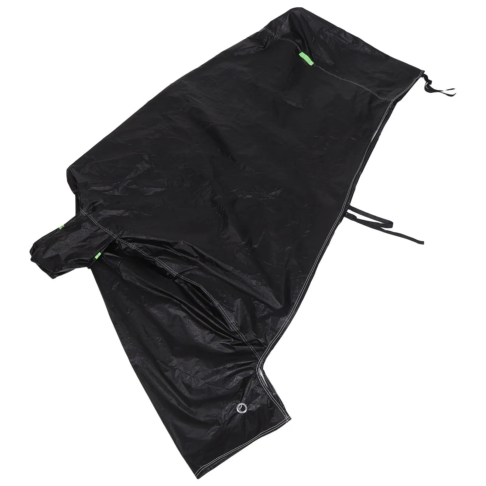 Waterproof Black Oxford Motorcycle Cover Extra Large Fits 86 to 98 Inches Rain Protection Outdoor Motorbike Cover
