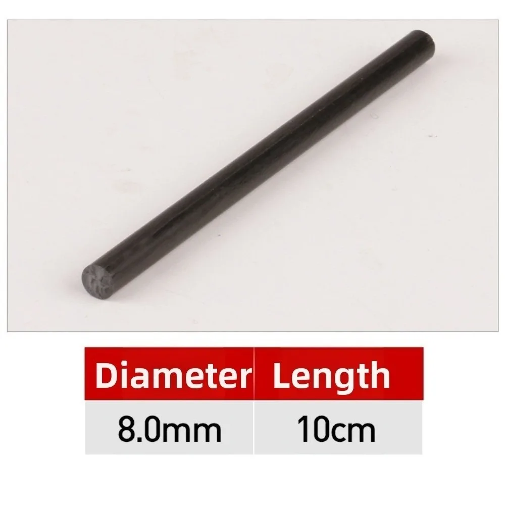 3pcs Dia.3mm-8mm Fishing Rod Repair Kit AB Glue Wrapping Thread Pole Building Kit Carbon Insert Carbon Fiber Sticks Outdoor