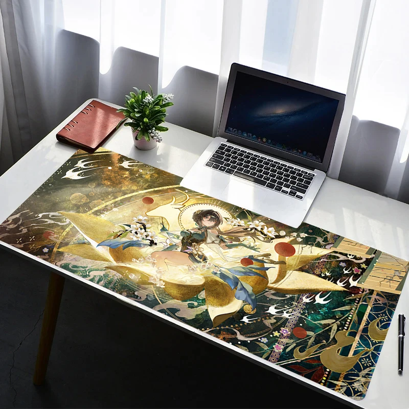 

Mouse Pad Laptop Non Slip Extended Desktop Mouse Mat Rubber H-honkai Star Rail Ruan Mei Keyboard Pad Gaming Accessories Mousepad