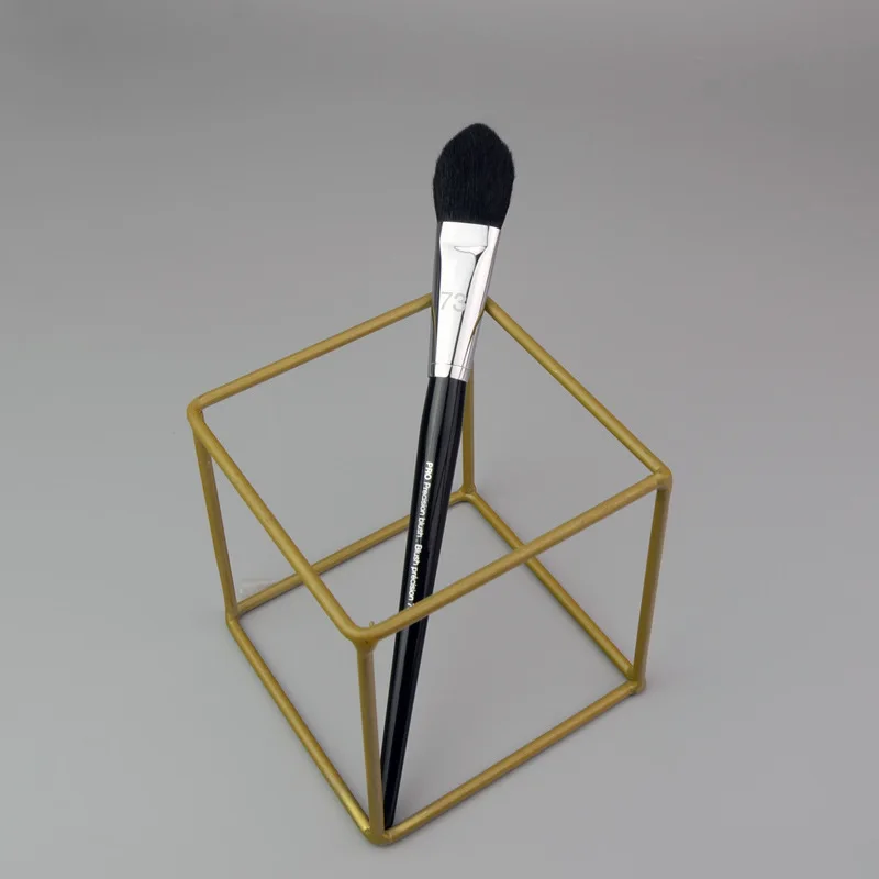 Professionele Concealer Make-Up Borstel Geitenhaar No.73 Platte Tong Vorm Pro Presicion Blush Brush Foundation Cosmetische Schoonheid Tool