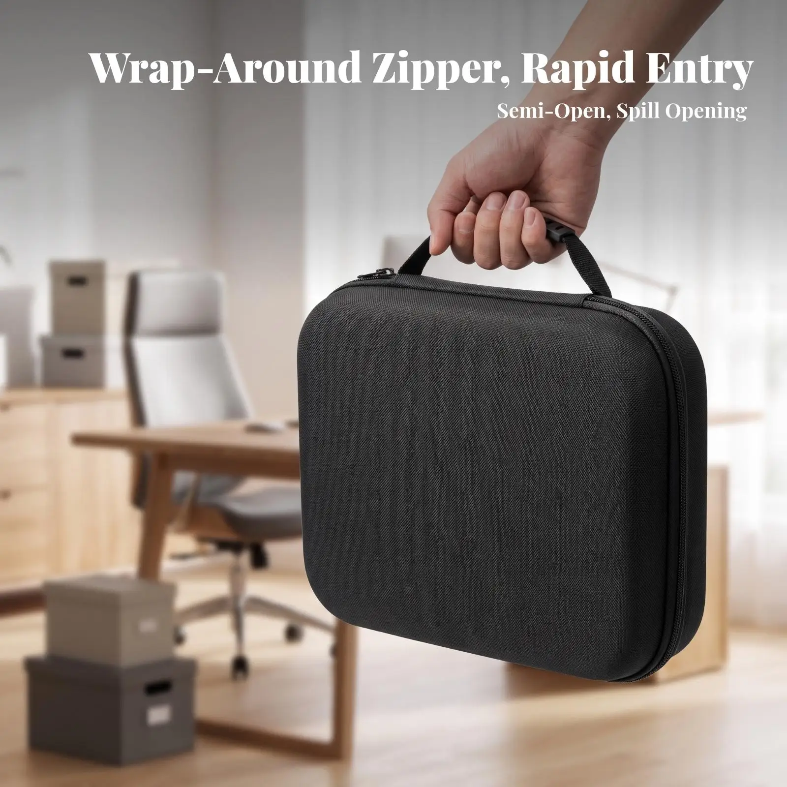 Portable Industrial Case Hard Shell Tool Bag Heavy Duty Organizer for Work Tools Equipment Storage
