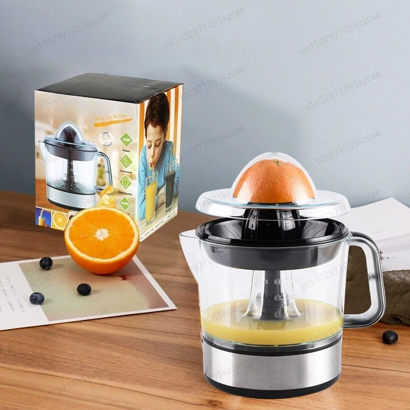 

High Speed Automatic Citrus Juicer, Household Electric Orange Juice Maker Machine with Pulp Separator