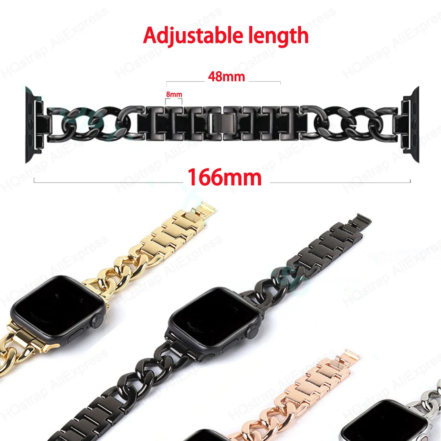 Stainless Steel Strap for Apple Watch 8 9 6 4 Se 7 5 Band 44mm 42mm 45mm 41mm 40mm 38mm for Apple Watch Ulltra2 49mm Bracelet