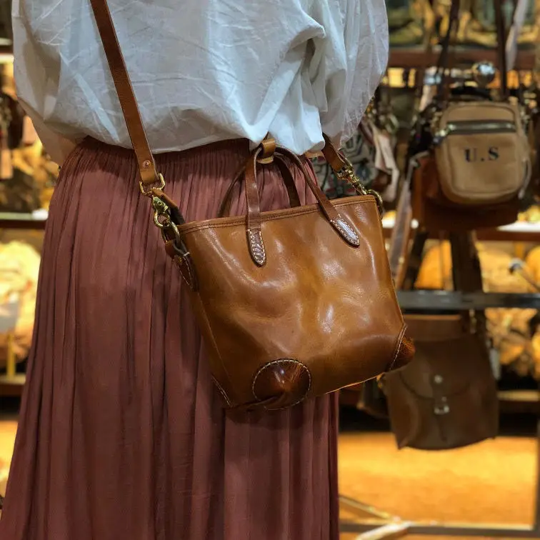 

New The First Layer Of Thick Leather Ladies Shoulder Bag Classic Casual Commuting Daily All-match European And American Handbags