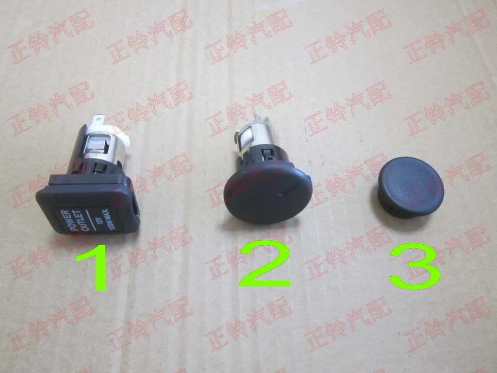 

1pcs For Isuzu D-MAX Suzunto MU-X Ranger Rimai Cigarette Lighter Holder Power Socket
