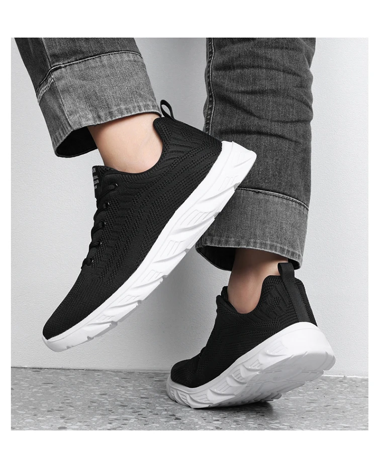 Beliebte Paar-Herrenschuhe für Frühling und Herbst, atmungsaktives Mesh, große Größe, Sneaker, leichte Outdoor-Laufschuhe, Größe 38-47 – Detail 4