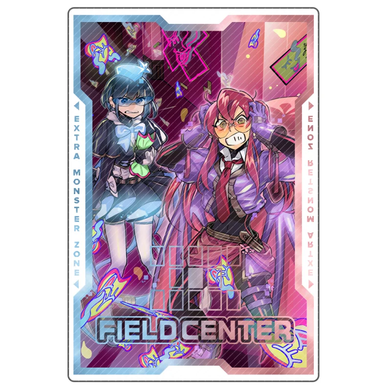 Yugioh Card Field Center Cards Evil Twin Labrynth Tearlaments Mulcharmy Snake-Eye Ki-sikil Anime Game Acrylic Card Partition Toy