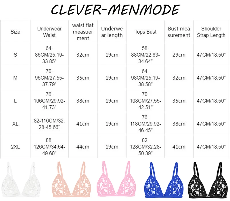 Men's Sexy Bra Men Seat Belt Lace Underwear Chest Strap Sex Lingerie Sissy Outfit Crop Top Men