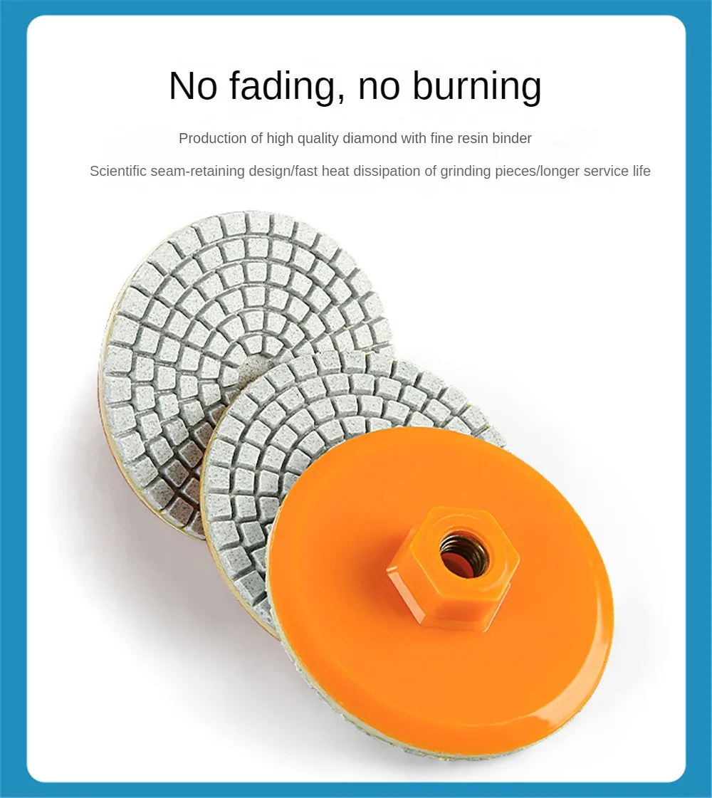 1/3PCS Integrated Polishing Disc Innovative Save Time Precise Trimming Excellent Polish Durable Materials