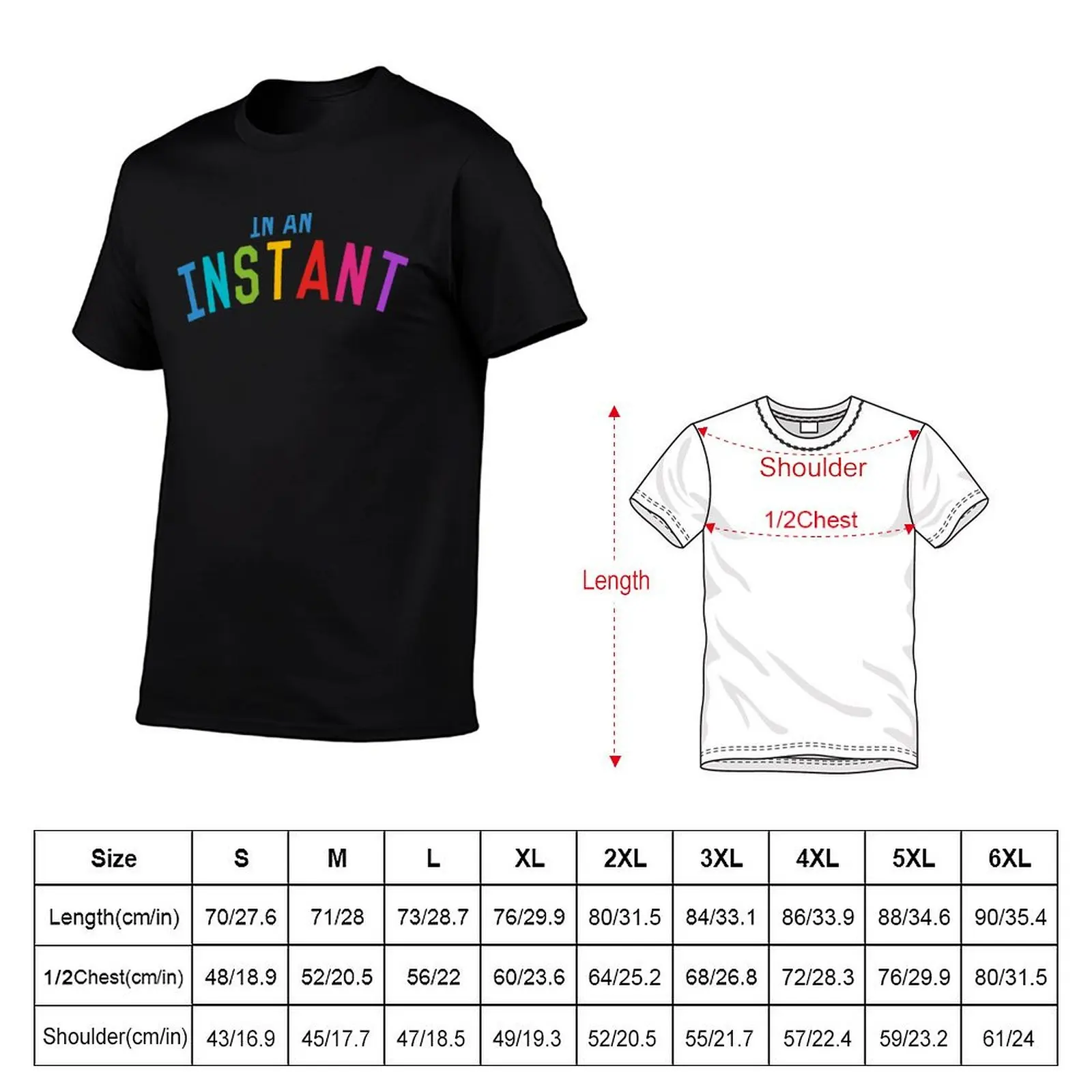 Instant Shirt T-Shirt Summer Sports Quick Dry T-Shirt