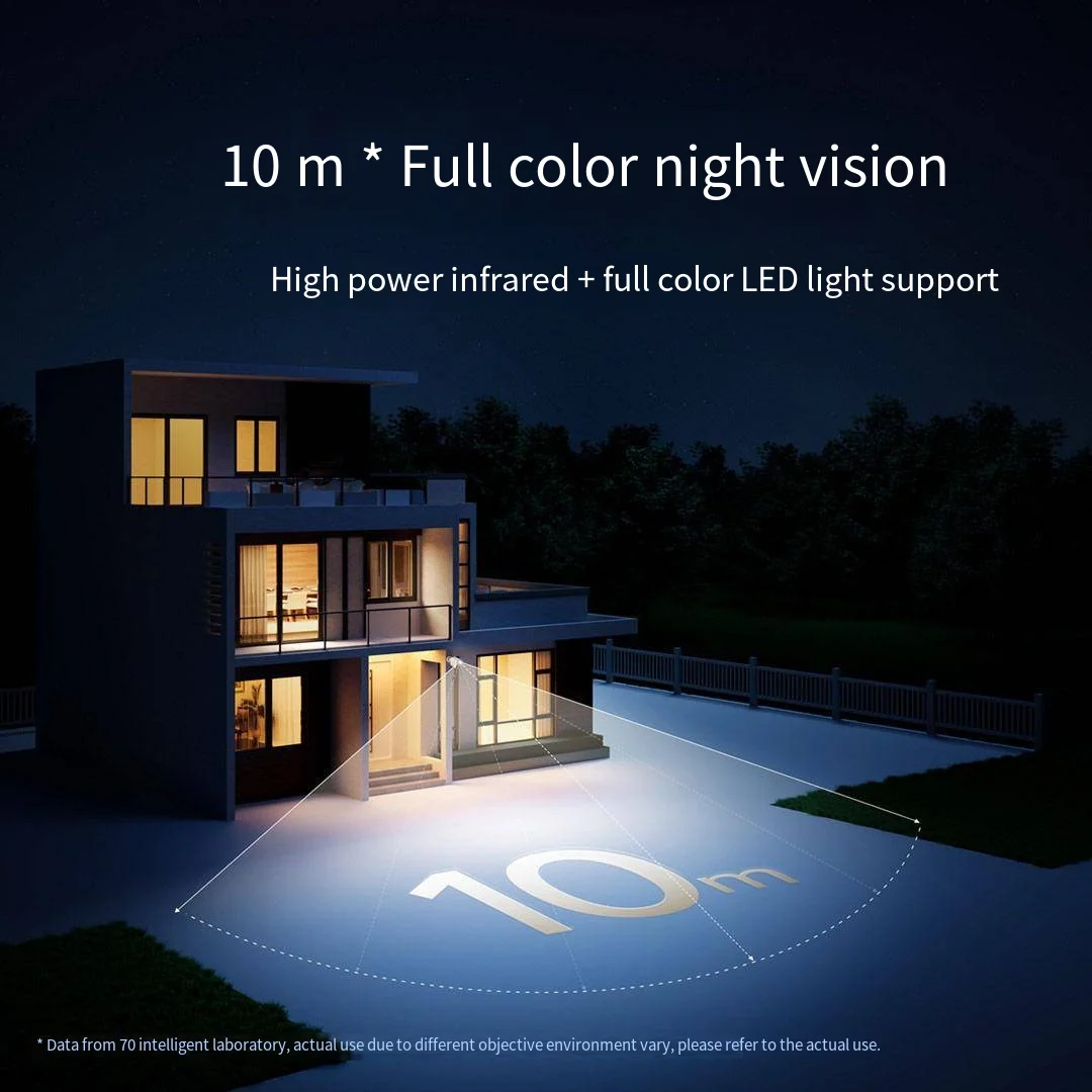 Xiaomi Mijia APP IP67 防水 10000mah バッテリースマート屋外 IP カメラ 2.5k HD ワイヤレスセキュリティ赤外線ナイトビジョンカム