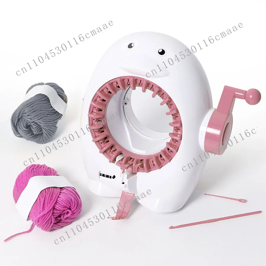 Penguin wool  machine 22-pin vertical hand crank DIY machine knitting scarf knitting hat socks