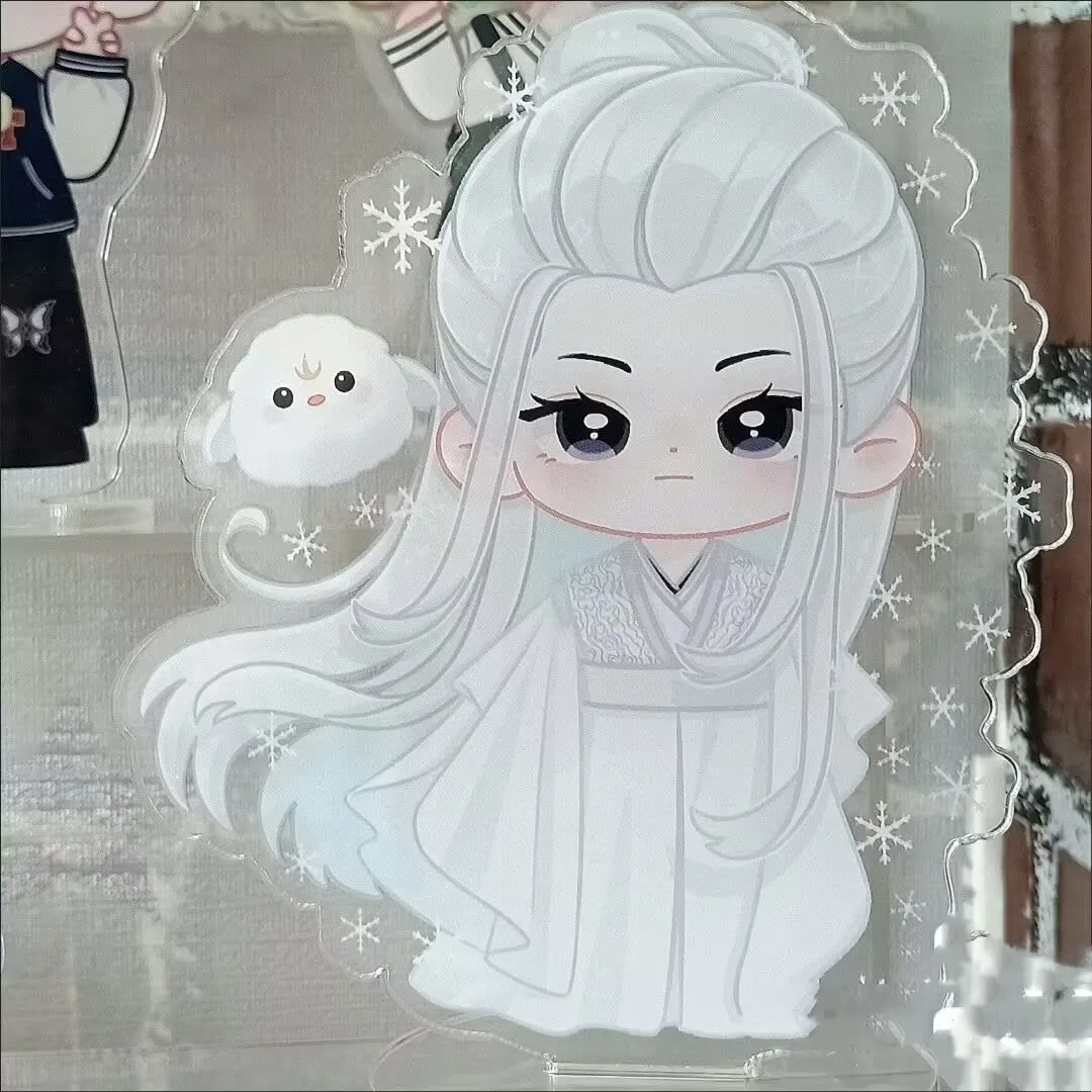 창샹시 아크릴 양면 이중층 스탠딩 사인 베이비 탄젠시, 나인 라이브스 샹리우 데스크탑 장식