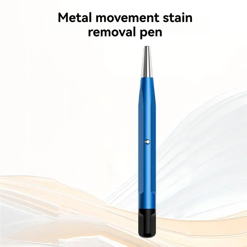 [HOT!A34R】 Watch Rust Removal Brush Pen Glass Fiber Clean Polishing Tool Watch Part Rust & Scratch Removing Repair Tool Blue