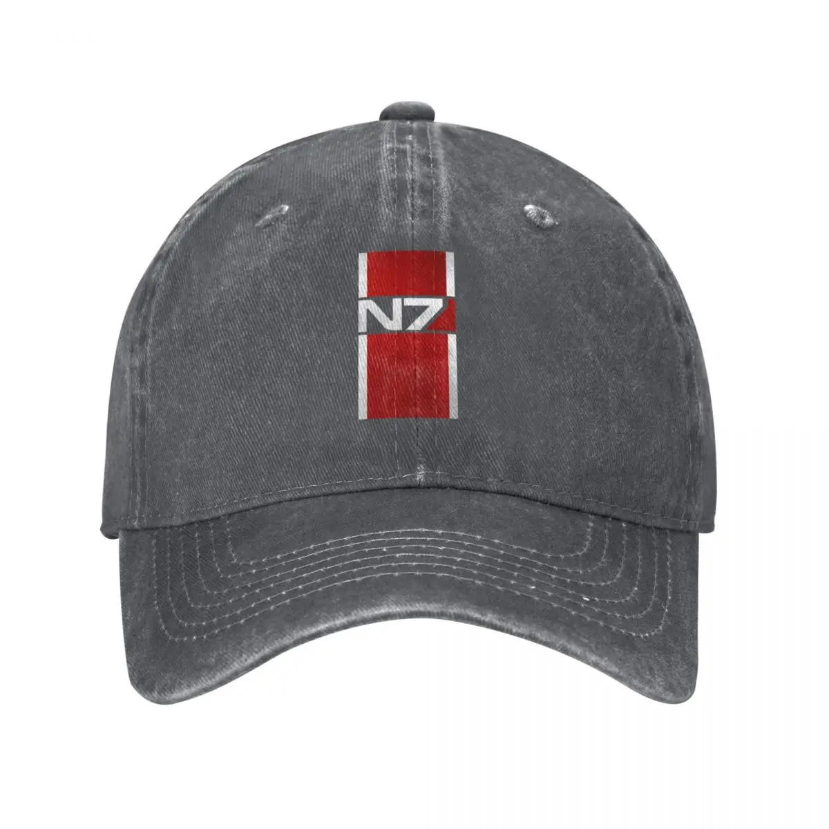 Mass Effect Vertical N7 Baseball Cap Fashion Beach fashionable Trucker Hats For Men Women's