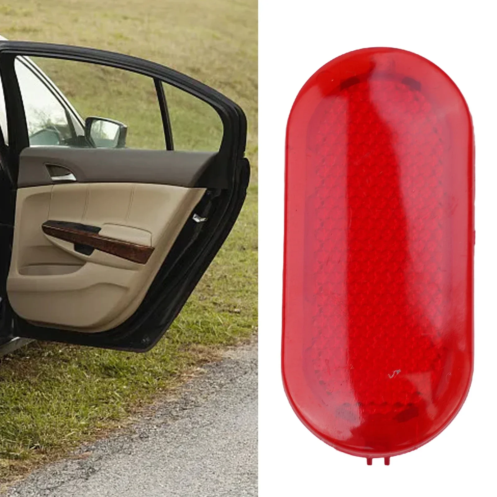 6Q0947419 Door Red Panel Light Lamp Reflector Fit For Touran 2006-2015 6Q0 947 419 Replacement Automobiles Parts