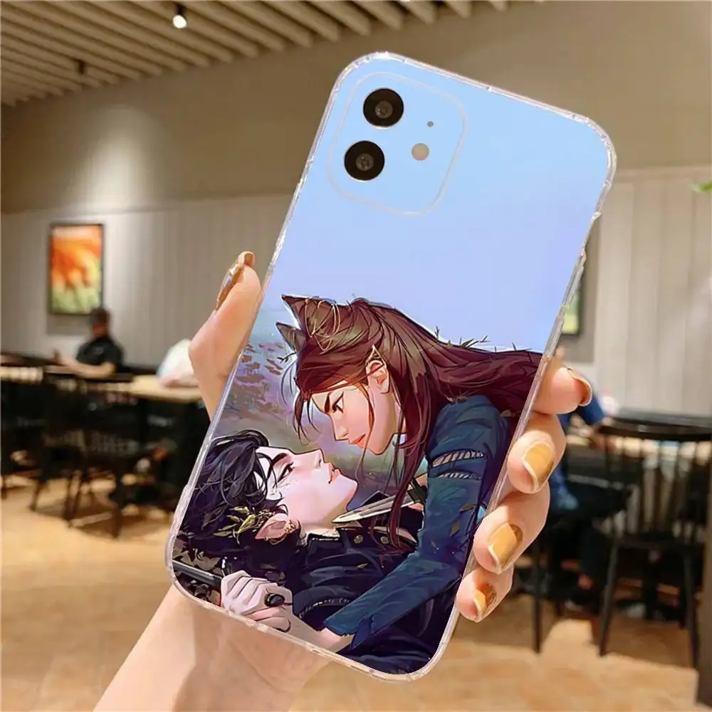 حافظة هاتف Cruel Prince Jude Cardan لهاتف iPhone 17,16,15,14,13,12,11 Pro,Max,Plus,X,XS,XR,SE4,E غطاء ناعم شفاف صغير #4