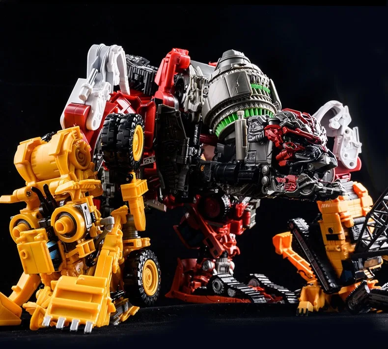 Heißer 8 Stil Devastator Transformation Roboter 8 IN 1 Mixer Bulldozer Auto Action Figure ABS Verformung Modell Spielzeug für Jungen Geschenk – Detail 2