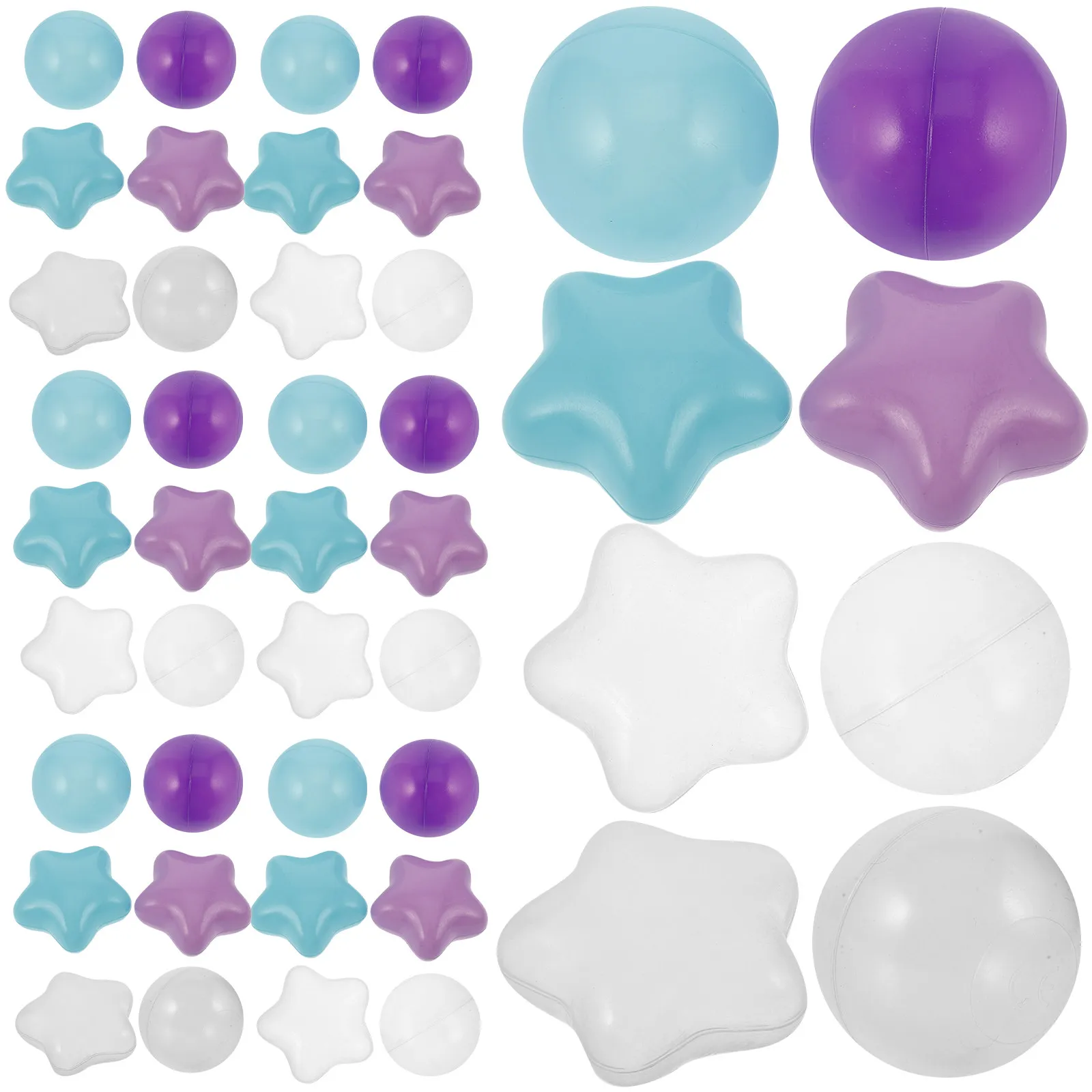 

100 шт. разноцветных сенсорных мячей для малышей, для игровых манежей, бассейнов, вечеринок, пластиковые, для тактильной стимуляции