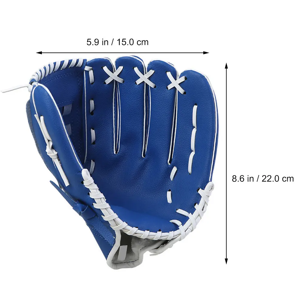 PU Baseball Glove for Beginners – Lightweight, Breathable Softball Training Glove for Infield & Pitcher
