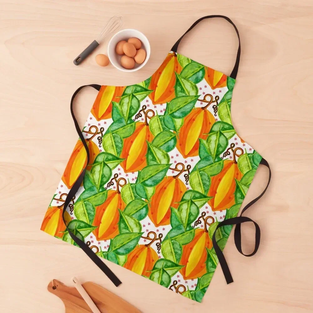 

Luscious melons and leaves Apron for women halloween Costume Waiter Men's Kitchen Apron
