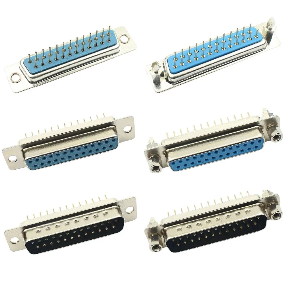 Connettore PCB 25: Recensione e Valutazione del Produttore 10pcs D-SUB 25 Pin Round DIP
