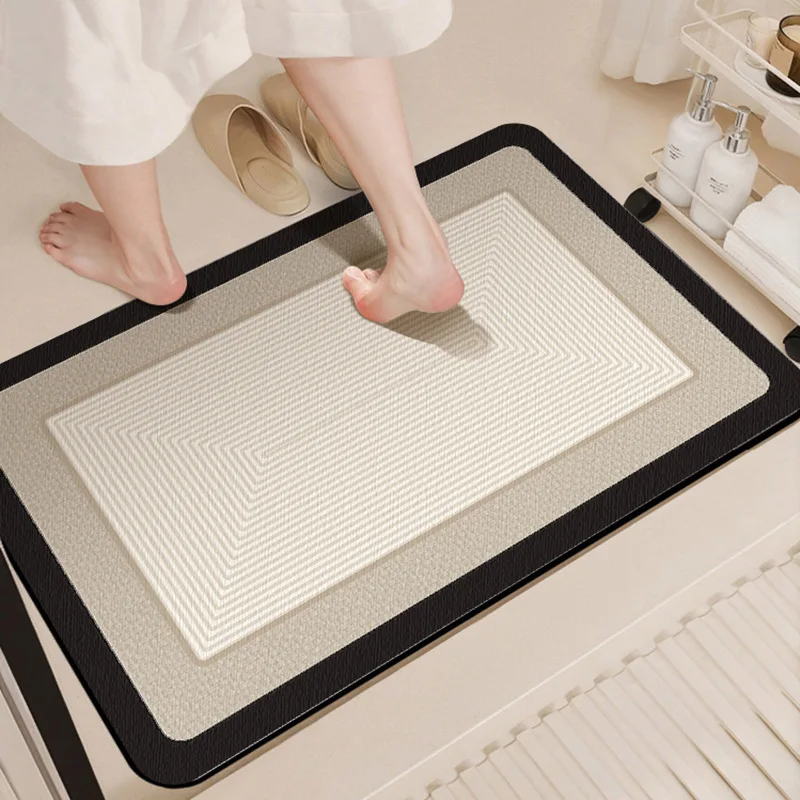 Simple Diatom Mud Floor Mat - Your Ideal Bathroom Companion