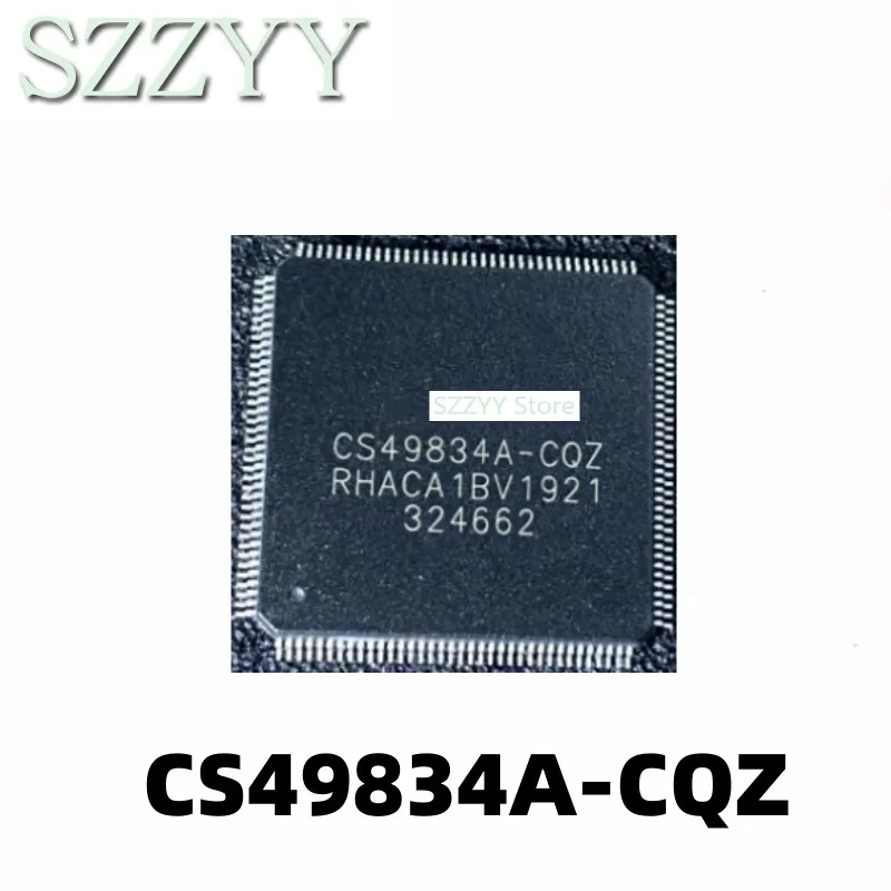 

5PCS CS49834A-CQ CS49834A-CQZ QFP144 packaged multi-channel digital audio decoder chip