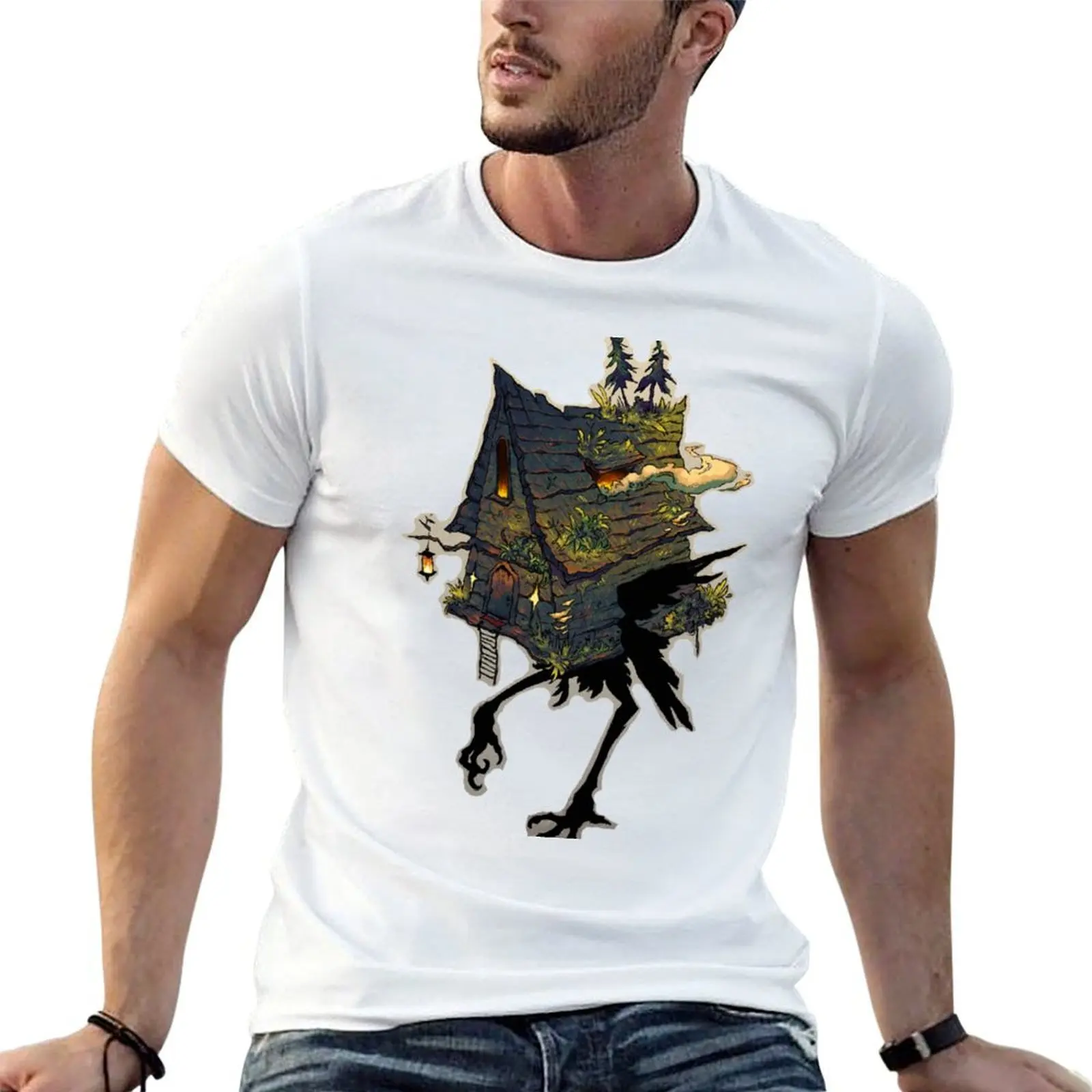 

Baba Yaga T-Shirt t shirt man casual t shirt personalised T-Shirt