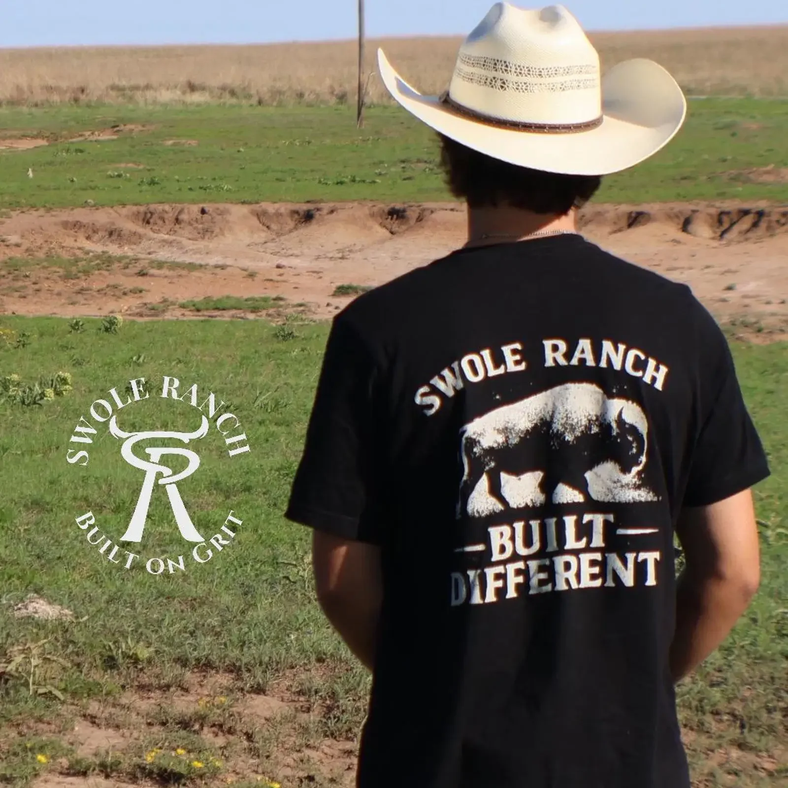 Built Built Different T Shirt Swole Ranch Western Fitness Bison  vintage Washed Slightly Breathable Top For Everyday Wear Casual - Aliexpress Deal