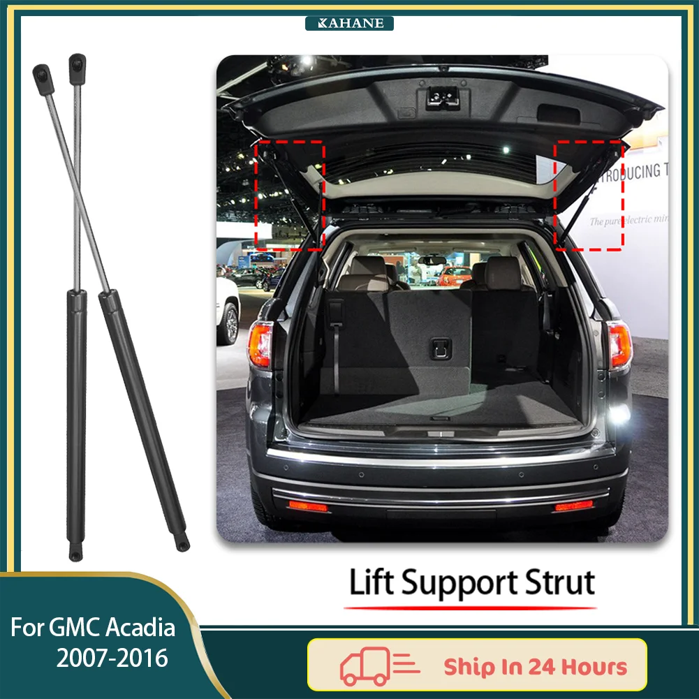 2Pcs Car Trunk Spring Damper Car Tailgate Gas Strut For GMC Acadia 2007-2016 Saturn Outlook 2007-2013