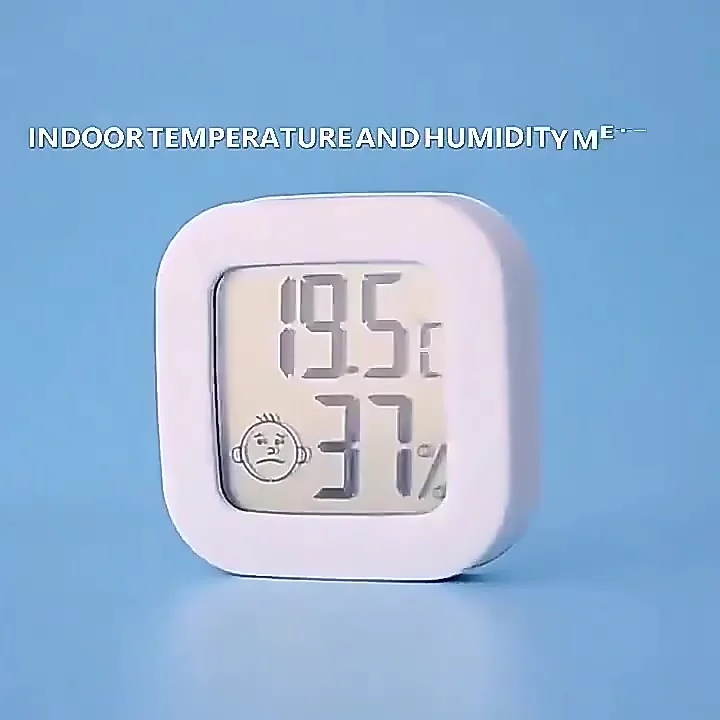 LCD Digital Thermometer Hygrometer Indoor Room Electronic Temperature Humidity Meter Sensor Gauge Weather Station For Home
