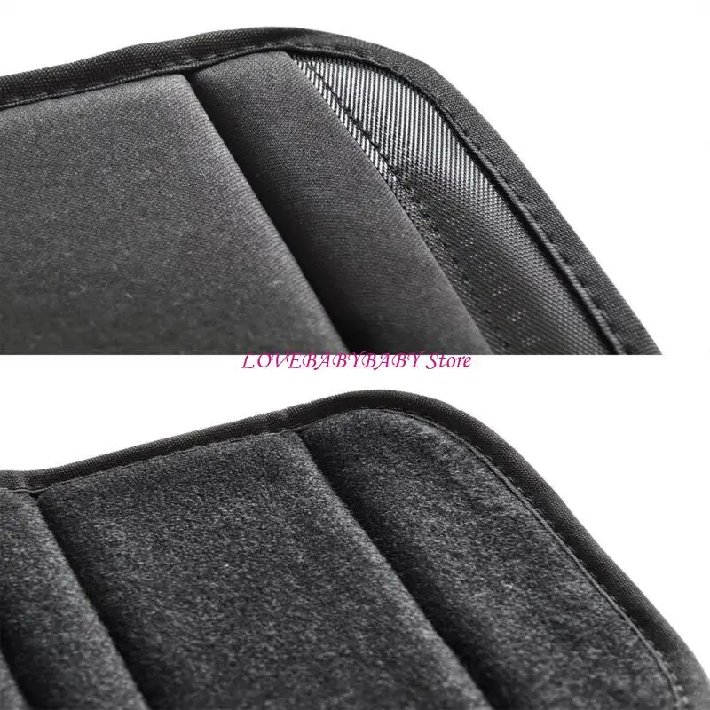 3 Piece Adjustable Car Shoulder Belt Cover with Padded Comfort Machine Washable for Strollers And Carriers 4XBC