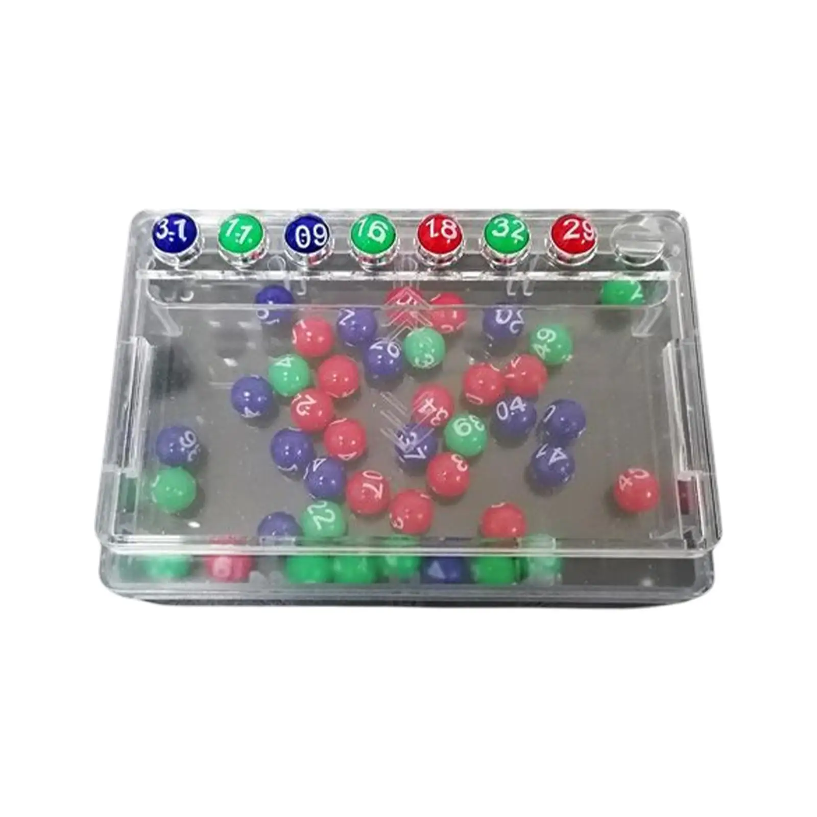 Mini maszyna do loterii Lucky Game Balls loteria zabawka numer maszyna do zbierania