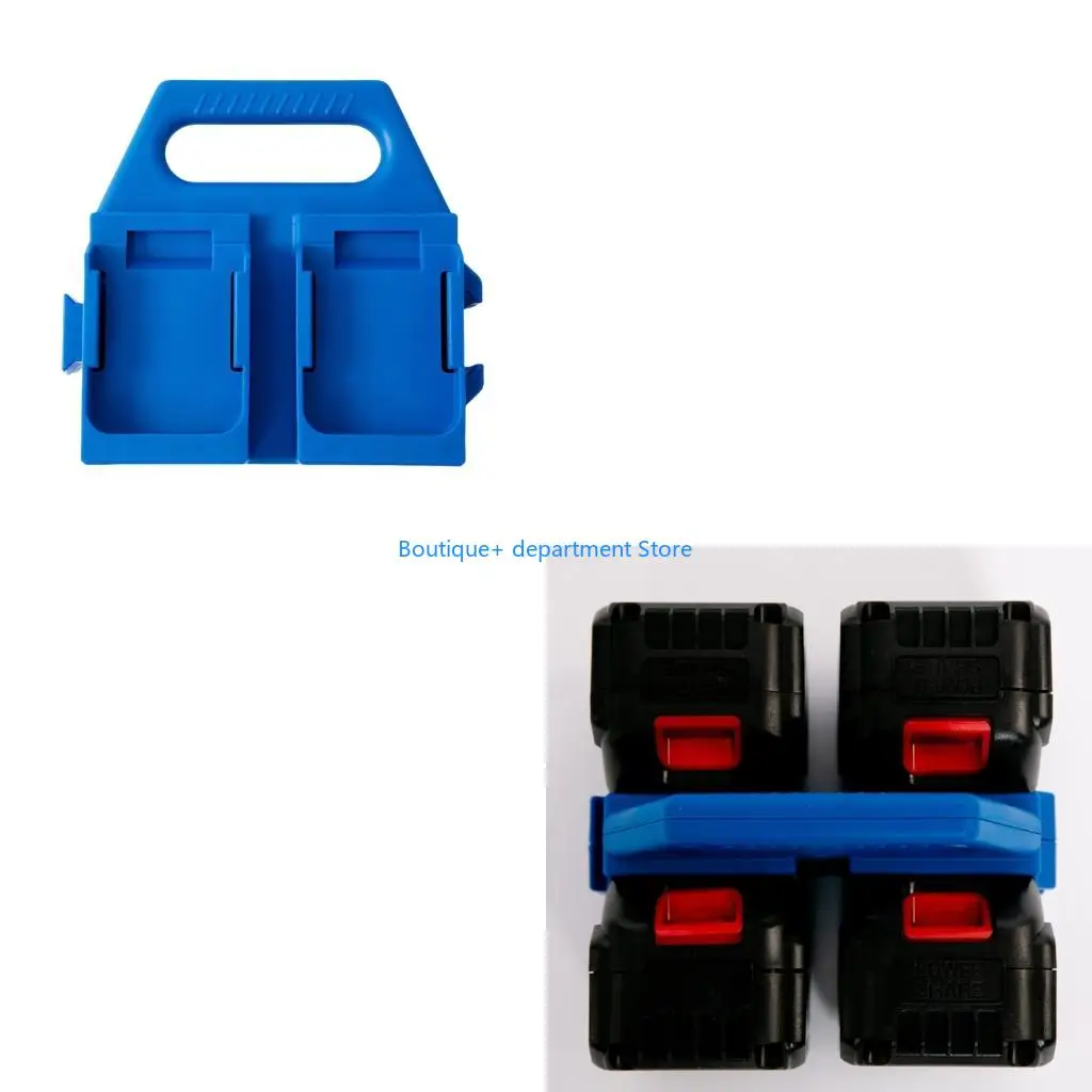 

E1PD Портативная ручная стойка для литиевых батарей 14 В 18 В, безопасный кронштейн для хранения с простой установкой для